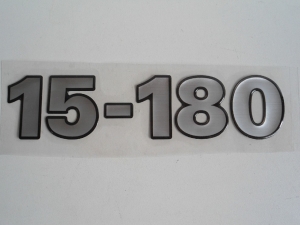 Emblema '15-180' Grande Frente Vw