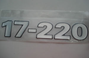 Emblema '17-220' Frente Vw