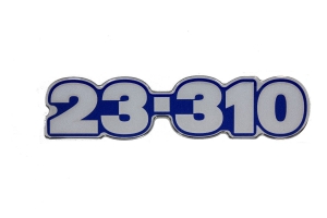 Emblema '23-310 Grande Resinado 02/05