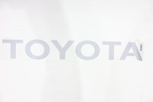 Faixa Tampa Traseira Hilux .../04 'Toyota' Prata
