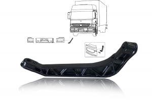 Suporte Para-choque  Dianteiro Mb Atego Ld