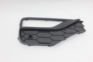Moldura Farol Auxiliar Amarok 17/... Ld C/Furo P/Sensor (Friso Preto)