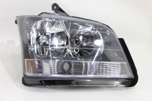Farol S10/Blazer 06/... Mg Cinza C/Lanterna Branca Ld