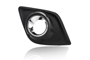 Moldura Farol Auxiliar Hilux 16/... Diant com Aro Cromado Ld