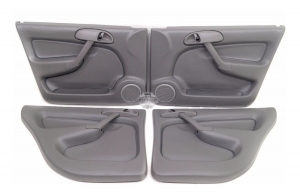 Kit Forro Porta Gol Parati Saveiro G2/G3 98/04 C/ Tela Diant 4 Peças