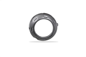Moldura (Aro) Farol Auxiliar L200 Triton Hpe 08/10 Prata (Fibra)