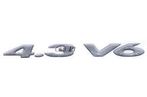 Emblema '4.3 V6' Blazer S10 03/08