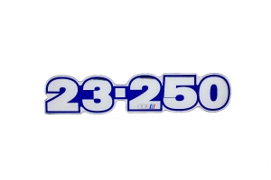 Emblema Vw '23-250 Grande Resinado 04/05