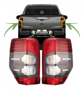 Par Lanterna Traseira L200 Triton Led 21/...