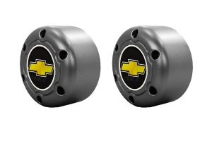 Kit Calota com Emblema Tracker 01/09 Prata 4 Peças