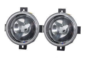 Kit Farol Auxiliar Pajero Sport 00/06  Pajero Tr4 03/06 Lente Lisa 112mm (Iam) 2 Peças