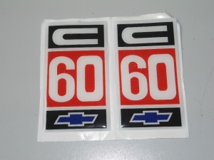 Emblema 'C60' Modelo Original (Resinado)