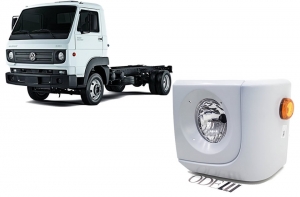 Kit Aro com Farol Delivery Lanterna Diant 5-150/8-160/9-160/10-160/10-190 12/17 Lado Esquerdo