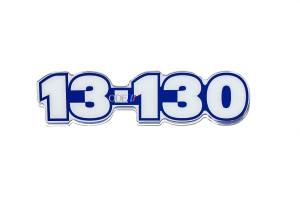 Emblema '13-130' Grande Resinado