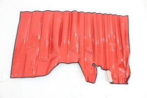 Tapete Liso Inteiriço D60 e D70 Vermelho