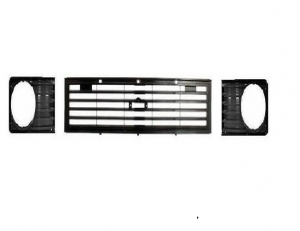 Grade Frontal + Molduras Farol Caminhão Vw 7.90/7.110 81/94
