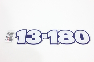 Emblema '13-180' Pequeno