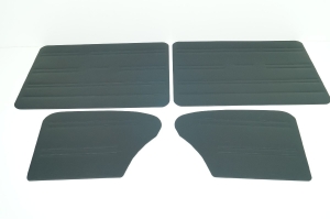 Forro Porta (Kit Forro Diant/Tras) Fusca 78/... (Preto)