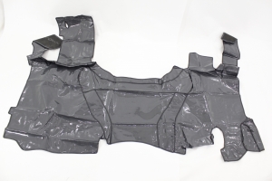 Tapete Liso Inteiriço Mb Accelo 715c/915c Cinza