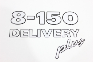 Emblema '8-150 Delivery Plus' Vw Lateral