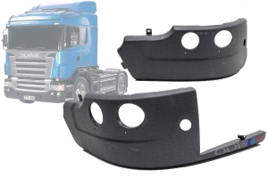 Para-choque Dianteiro Scania S6 Cinza Ponteira Le