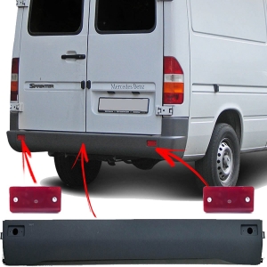 Para-choque Traseiro Sprinter 97/12 (Van)
