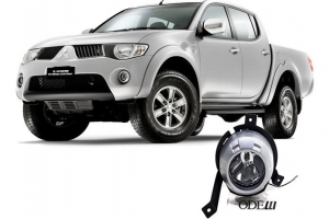 Farol Auxiliar L200 Triton C/Mold (Cinza) 07/11 Ld