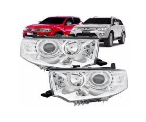 Kit Farol Diant L200 Triton  Pajero Dakar Direito Esquerdo