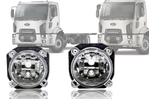 Kit Farol Diant Cargo 1419 Até 2623 Luz Alta Fortluz  12/18 2 Peças