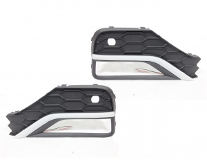 Moldura Farol Auxiliar Amarok 17/... Kit