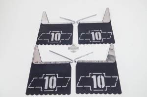Badana D10 Material Pesado 4 Peças Inox C/ Logo
