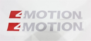 Emblema '4motion' Amarok 17 Prata