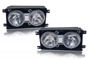 Kit Farol  Mb 914/712c/1215c/1714/1618/2428/2433 Fortluz 2 Peças