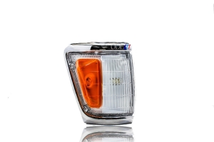 Lanterna Diant Hilux Sr5 4x4 92/01 C/ Aro Cromado (Moldura Larga) Ld