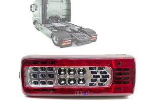 Lanterna Tras  Volvo Vm  Aplicável Volvo Fh/Fx/Fm 14/... Led 24v Ld