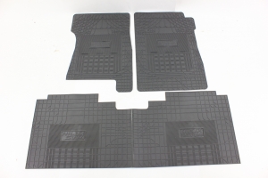 Tapete Cabine Sw4 06/15 Cabine Dupla (3 Peças) Borracha Padrão Original