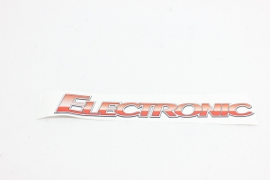 Emblema Mb 'Eletronic' Laranja