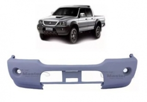 Para-choque Diant L200 Outdoor/Savana 11/12 Aplicavel Gl 04/12 C/ Tela/Alargador Fibra
