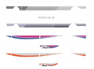 Faixa Original Pampa 94 Prata