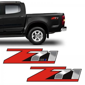 Emblema 'Z71' S10 17/... Fundo Preto