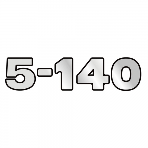 Emblema '5-140' Vw (Frontal)