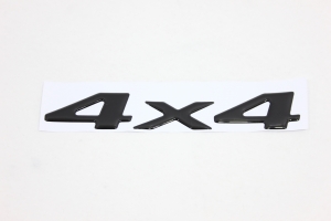 Emblema '4x4' S10 e Blazer 03/... Preto