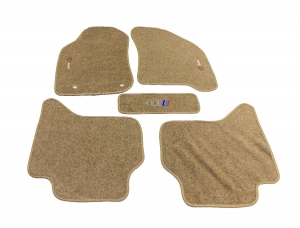 Tapete Cabini Sw4 05/11 (5 Peças) Bege (Carpete)