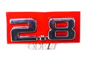 Emblema S10 12/... ''2.8'' Cromado