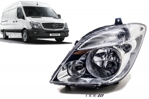 Farol Dianteiro Sprinter C/Farol Auxiliar 12/17 Le