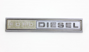 Plaqueta Emblema Ford Diesel F-11000 80/92 Usado (984)