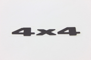 Emblema '4x4' L200 Sport Preto (S/ Resina)