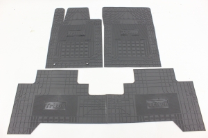Tapete Cabine L200 Triton 08/16 (3 Peças) Borracha Padrão Original