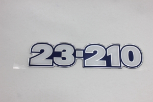 Emblema '23-210' Pequeno