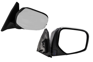 Espelho Retrovisor Manual L200 Triton 08/... Cromado Ld